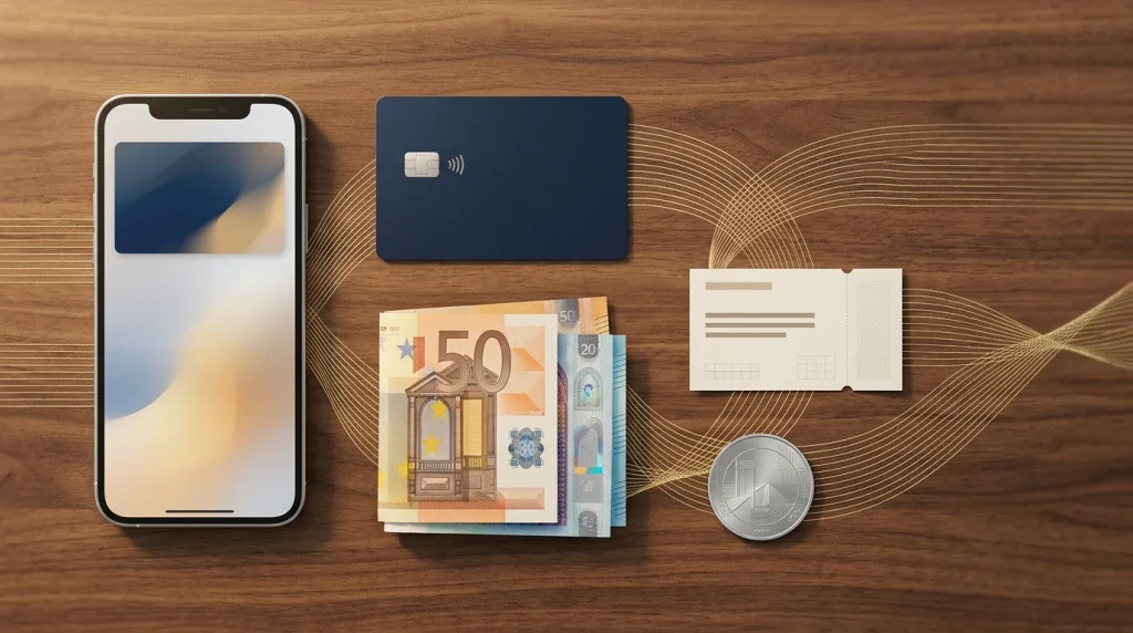 Ilustración editorial: Casinos online por método de pago en España