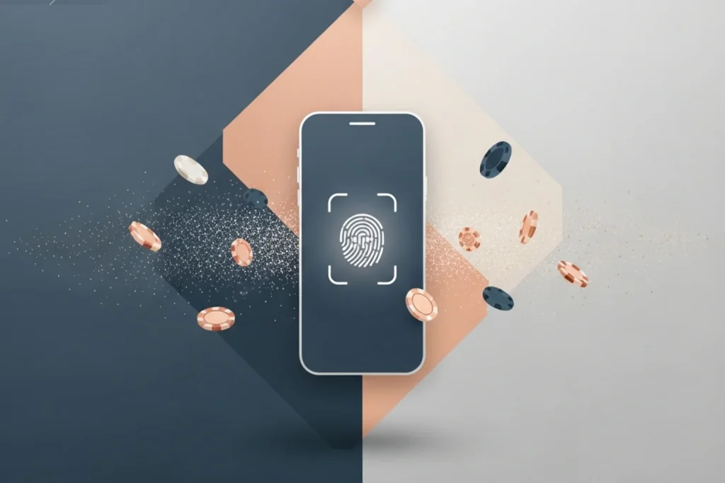 Ilustración editorial: Depositar con Apple Pay en casino online: guía 2026