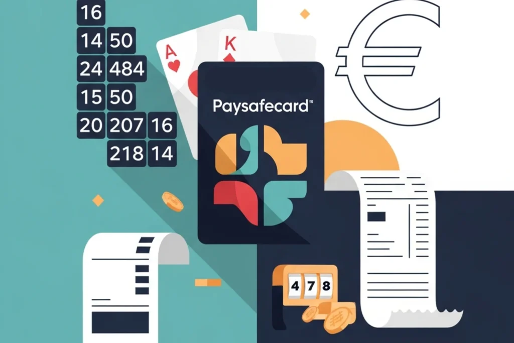 Ilustración editorial: Casinos con Paysafecard en España: cómo elegir y qué esperar